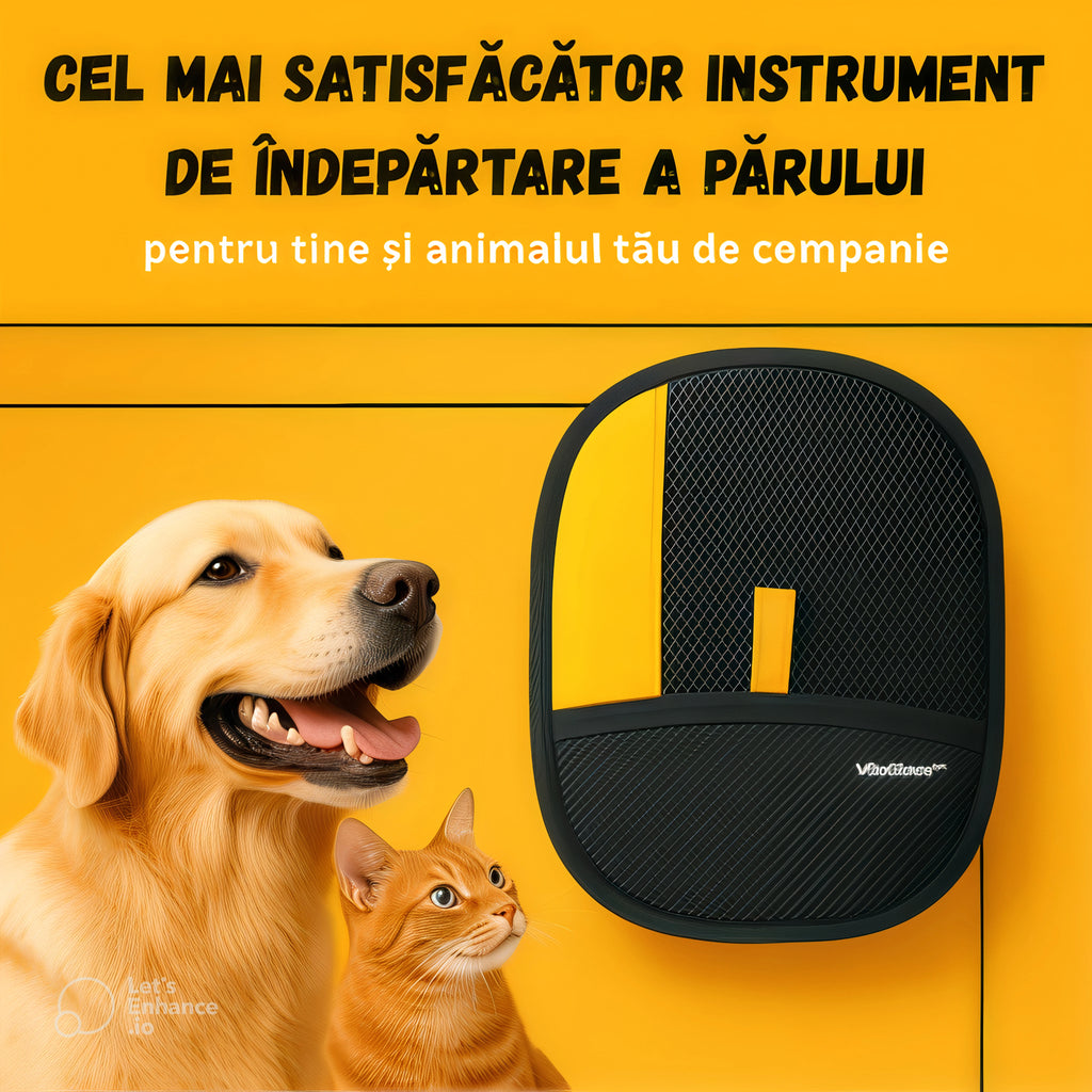 ViloGlove™ – Mănușa supremă pentru îndepărtarea părului animalelor de companie