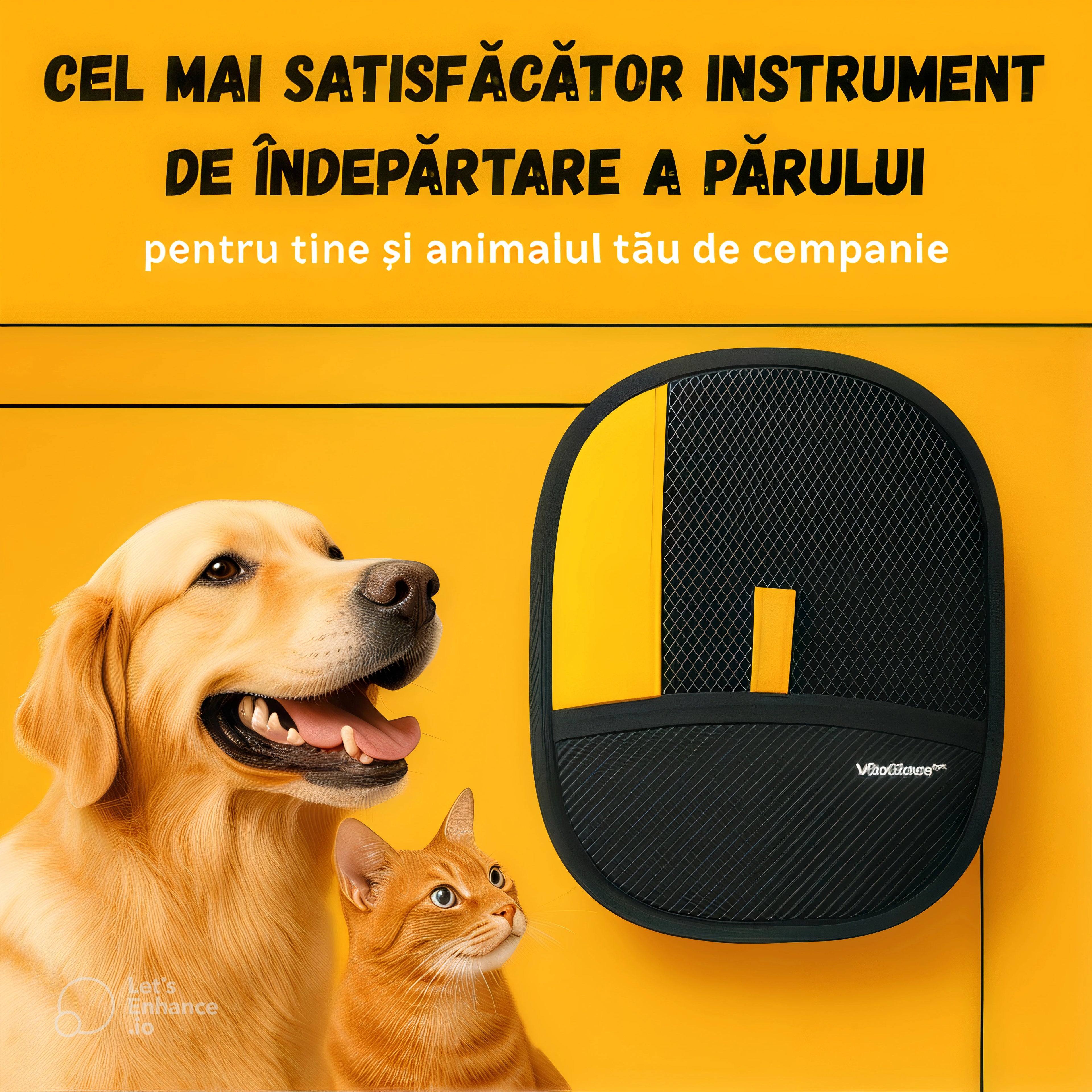 ViloGlove™ – Mănușa supremă pentru îndepărtarea părului animalelor de companie