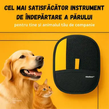ViloGlove™ – Mănușa supremă pentru îndepărtarea părului animalelor de companie