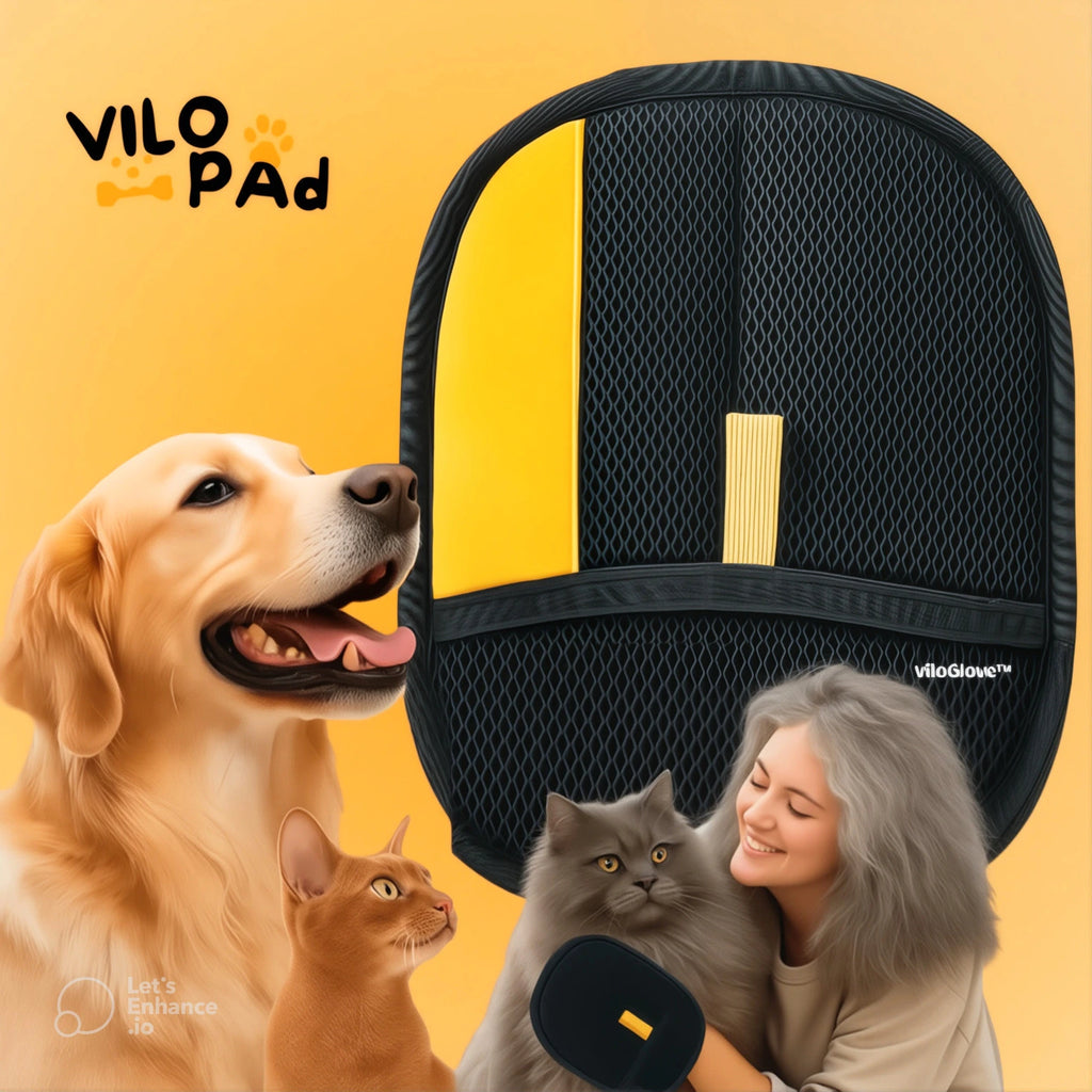 ViloGlove™ – Mănușa supremă pentru îndepărtarea părului animalelor de companie